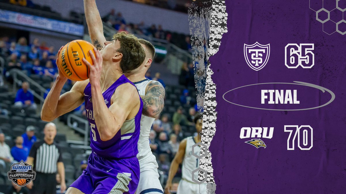What a battle from the Tommies here in Sioux Falls

#RollToms | #March2TheSummit | #TourneyHQ