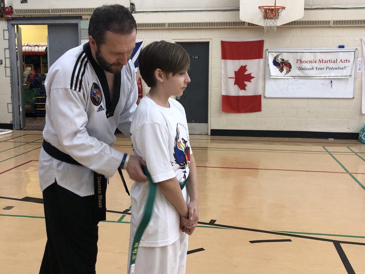 MartialPhoenix's tweet photo. Congratulations to Richard and Tyler on their belt promotion tonight! https://t.co/e0kKCL80Gn