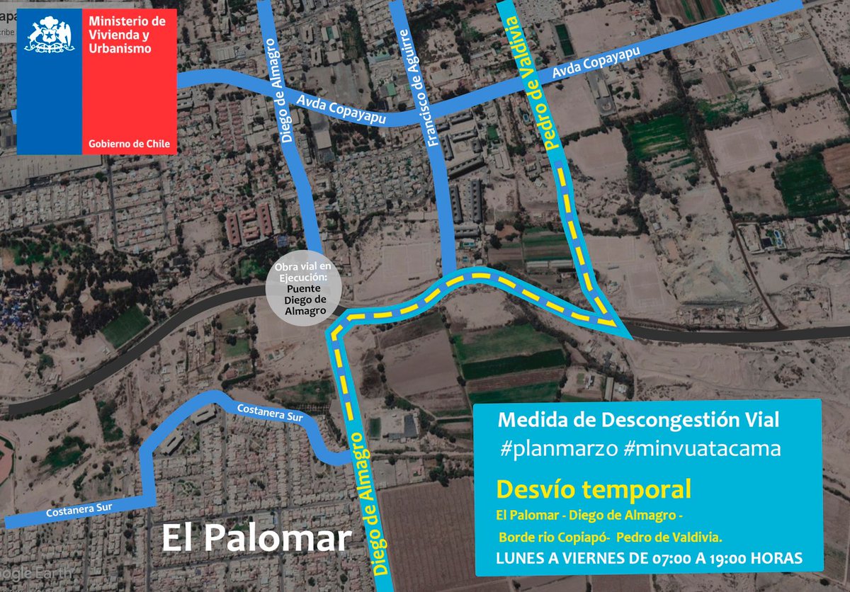 serviuatacama's tweet photo. 🚧 Conduce con precaución, respeta la velocidad y la señalética #PlanMarzo @DPRAtacama @VoceriaAtacama @MTTAtacama @SeremieducIII @minvuatacama @serviuatacama 🚧 https://t.co/xLI76JD3Fm