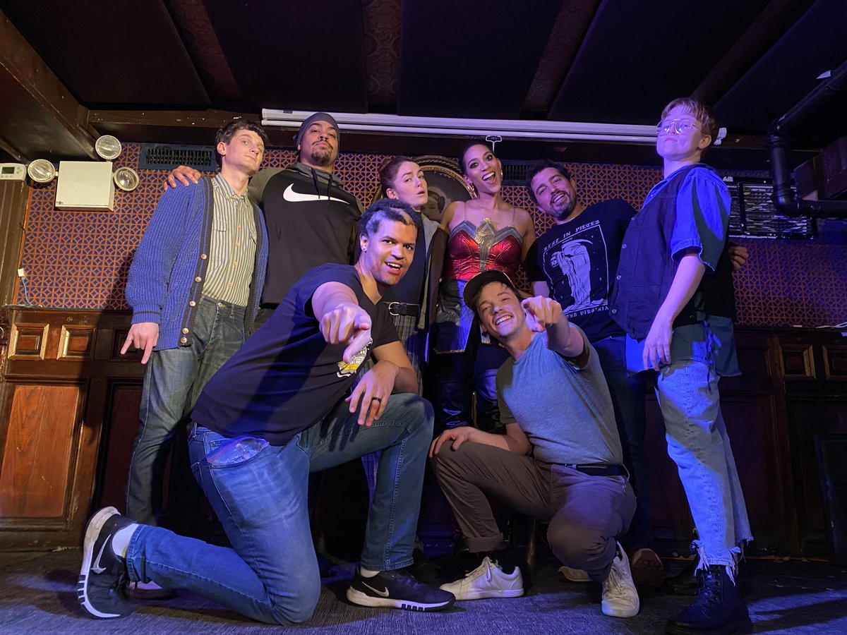 Dejen45's tweet photo. This show was a blast last night, please support @UnionHallNY and #CharactersWelcome @EricFeurer @jtsizzle and thanks for pics @sarahsparsons https://t.co/aNh1gh5Hq5