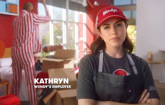 BillRehkopf's tweet image. I'm sure I'm late to the party, but that moment when you find out that girl in the @Wendys spots is a #Yinzer. 

Respect.

@Kathryn_Feeney #FrostyNAt