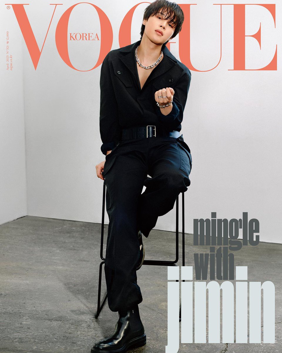 PopBase's tweet photo. Jimin mesmerizes for Vogue Korea. https://t.co/RpL3O4yzrS