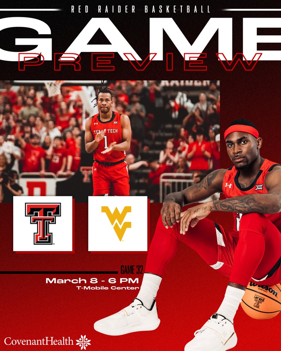 TexasTechMBB's tweet photo. #Ŧogether.
📰 Game Preview: https://t.co/pFrW4xDsNM https://t.co/I7RrVBdJyd