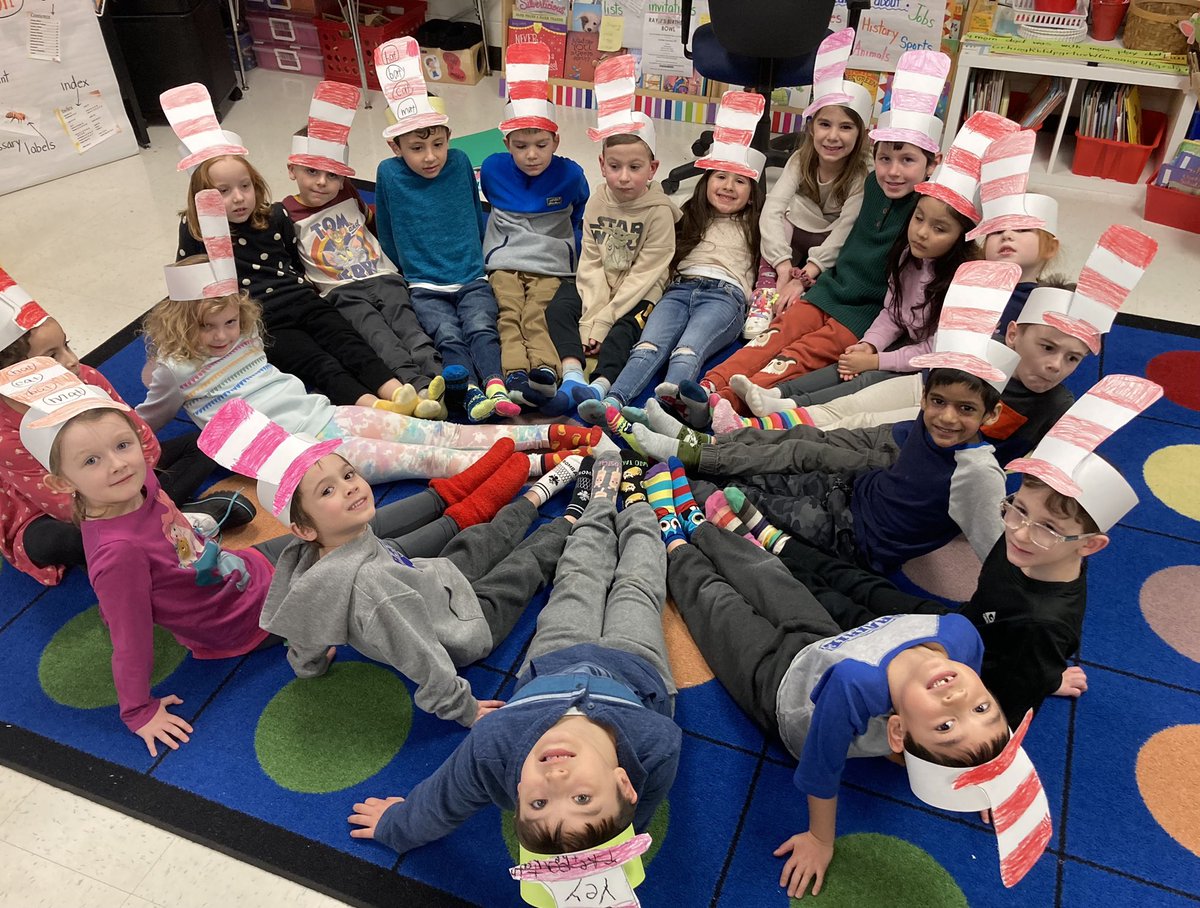 Look at those crazy socks! <a href="/OSD135/">Orland District 135</a> <a href="/Prairie_Hawks/">Prairie School</a>  #DrSeuss