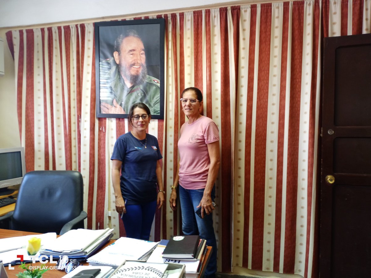 Recibe Yosney Fernández Rodríguez,Fiscal Jefa del municipio #Chambas, Sello Aniversario 60 de la Federación de Mujeres Cubanas #CubaViveEnSusMujeres