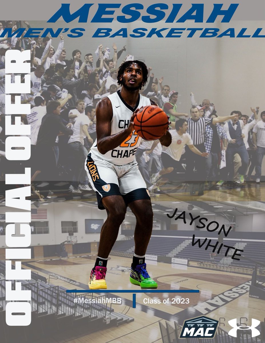 Jayson White (@jaysonwhite17) on Twitter photo Thanks Coach Van Pelt for a great visit today at <a href="/messiah_univ/">Messiah University</a> and offer to further my academic and basketball career!! <a href="/MessiahMBB/">Messiah Men's Basketball</a> #jnw04 #Gofalcons #gomessiah #messiahmbb Thanks Coach Van Pelt for a great visit today at <a href="/messiah_univ/">Messiah University</a> and offer to further my academic and basketball career!! <a href="/MessiahMBB/">Messiah Men's Basketball</a> #jnw04 #Gofalcons #gomessiah #messiahmbb