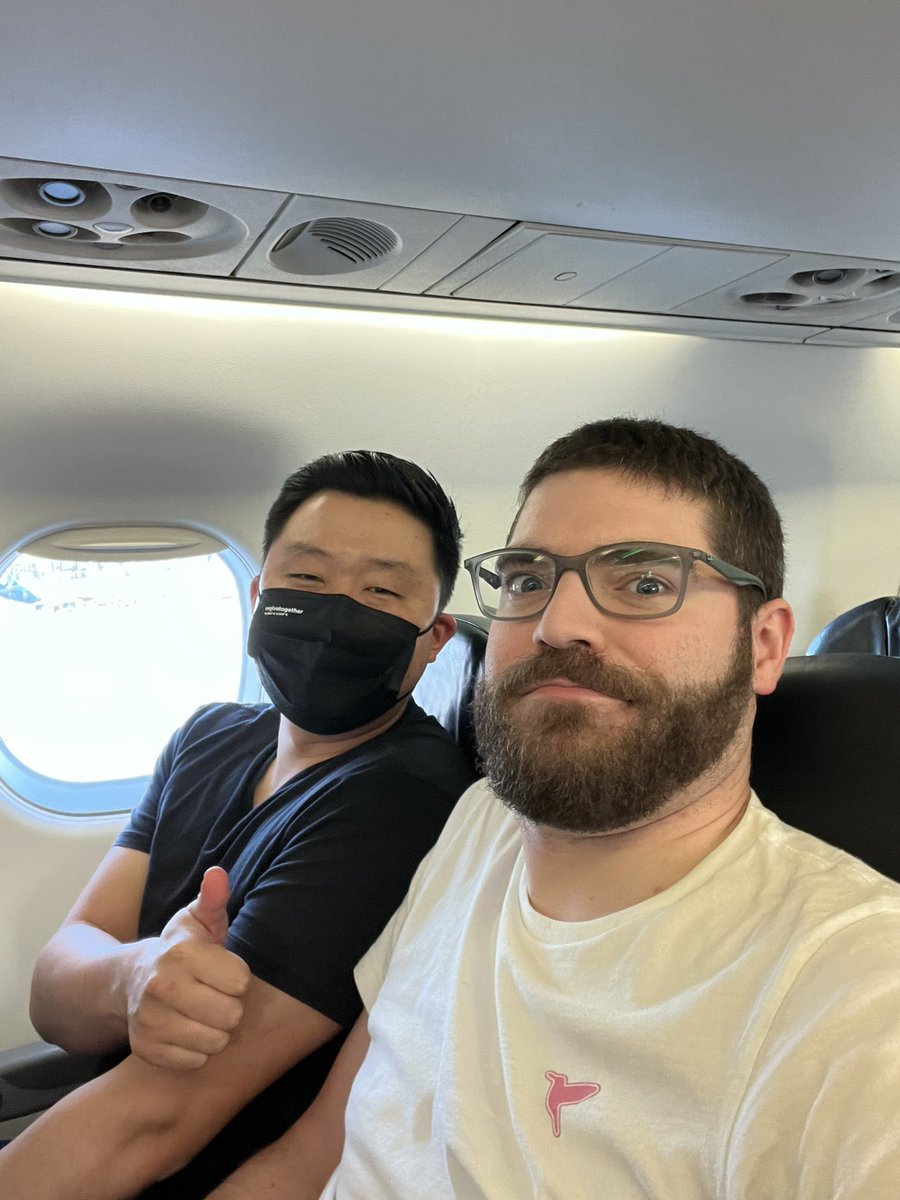 Lots of fantastic learning at #ACC2023. Excited to bring some cardiology knowledge back to <a href="/DHCVFellowship/">Dartmouth Cardiovascular Fellowship Program</a> with <a href="/c_lee72/">Christopher Lee</a>. Unfortunately unable to bring the NOLA weather with us.