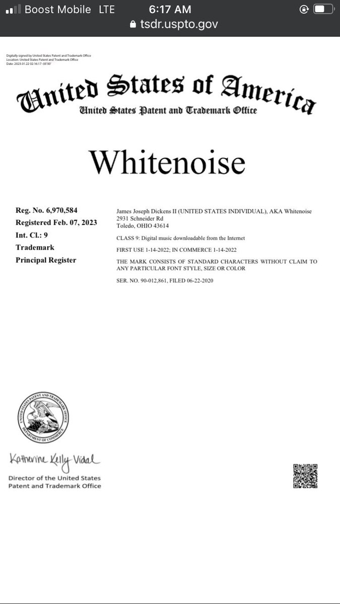 whitenoiserap's tweet photo. @mus @whitenoise I’m so excited! .music is revolutionary and I can’t wait to be apart of it. I’m the trademark holder for Whitenoise
https://t.co/yVfmpRRTWq I just want to make sure I get whitenoise.music the fact it’s a Top level domain I don’t think a lot of people understand the value in it. https://t.co/5ffZ3D9hAL
