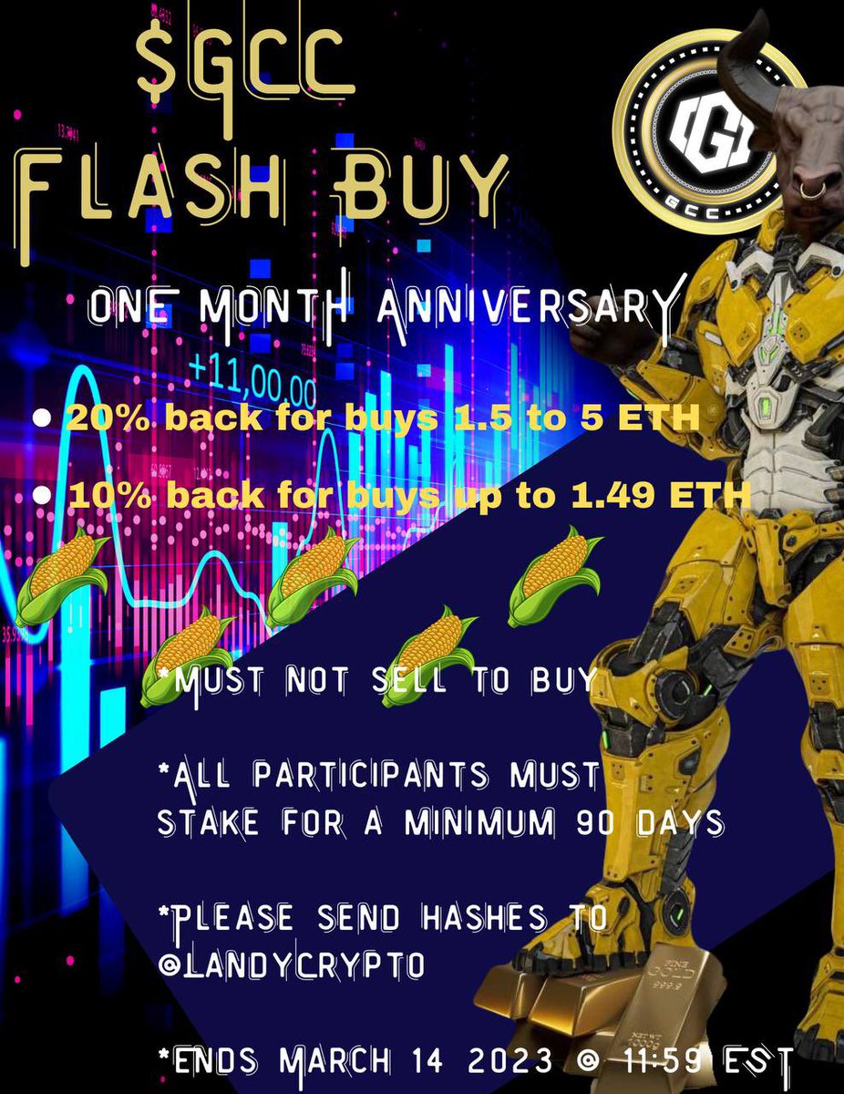 GrowCrops's tweet photo. GCC flash buy happening NOW!! @GrowCropCorp #gcc #croppers 20% back!!! https://t.co/xEkVJTllyn