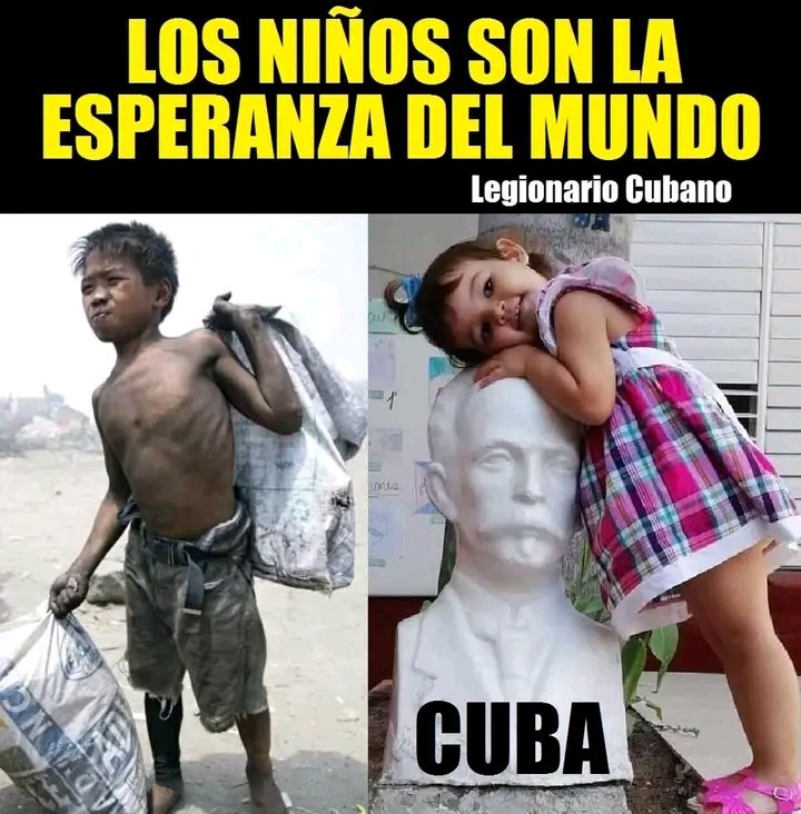 LOS NIÑOS SON LA ESPERANZA DEL MUNDO.Los niños son la esperanza del mundo.El niño ha de trabajar,de andar,de estudiar,de ser fuerte,de ser hermoso:el niño puede hacerse hermoso aunque sea feo; un niño bueno, inteligente y aseado es siempre hermoso"#MejorEsPosible 
#JuntarYVencer