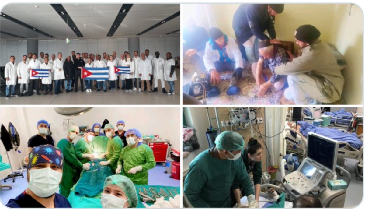 #FidelPorSiempre "...Ustedes han mostrado al mundo una verdad que los enemigos de Cuba han pretendido silenciar o tergiversar: ¡la fortaleza de la medicina cubana!" 
#EjércitoDeBatasBlancas #CubaSolidaria #CubaCoopera #CubaSalvaVidas <a href="/japortalmiranda/">José Angel Portal Miranda</a>  <a href="/MINSAPCuba/">Ministerio de Salud Pública de Cuba</a> <a href="/GeoPAlvarez/">Georgina Pérez Alvarez</a>
