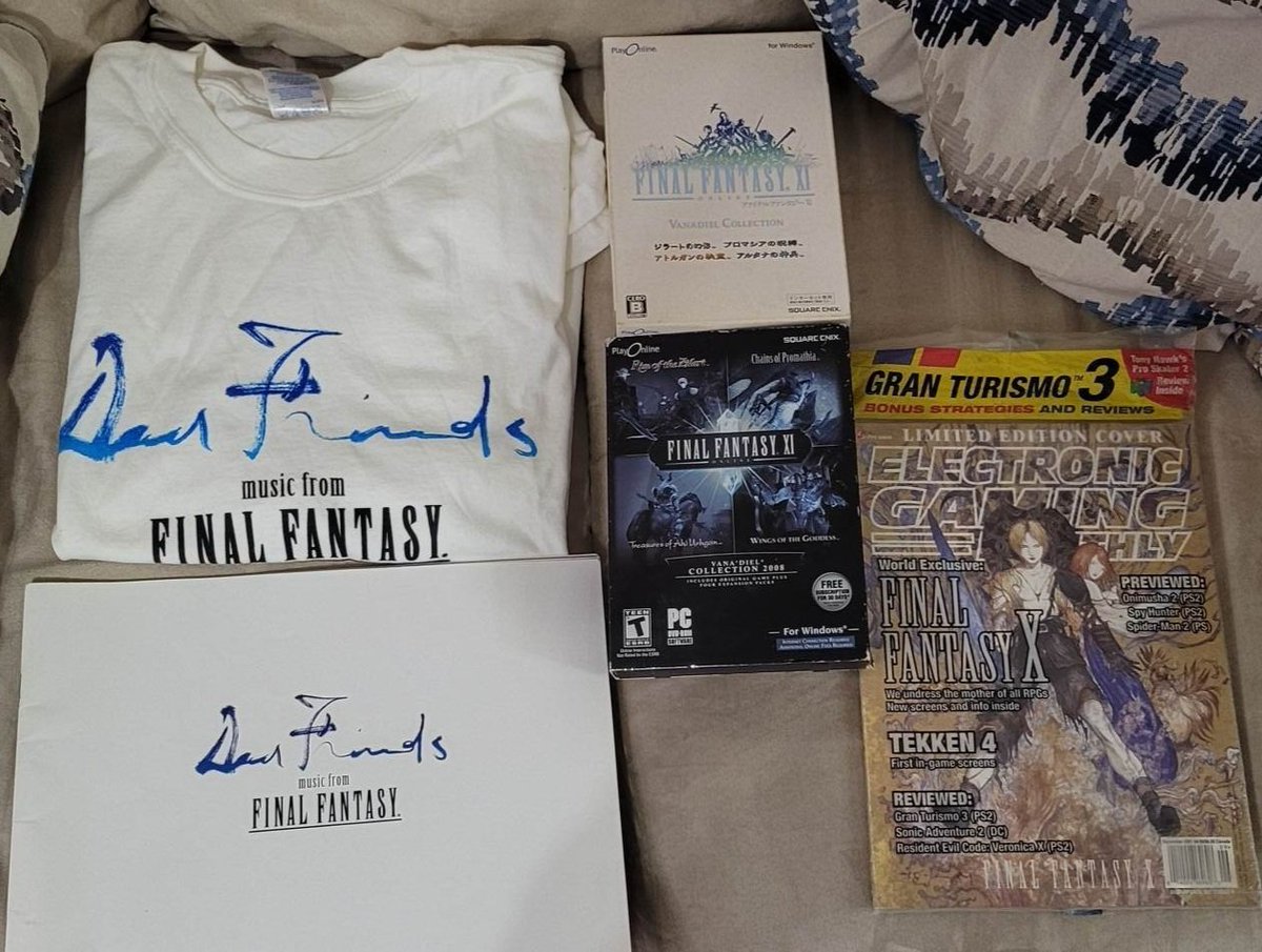 Talroma's tweet photo. A nice Final Fantasy mailcall today.
.
.
.
#finalfantasy #ff #dearfriends #musicoffinalfantasy #NobuoUematsu #rpg #fyp #ig #monday https://t.co/srihdh5swK