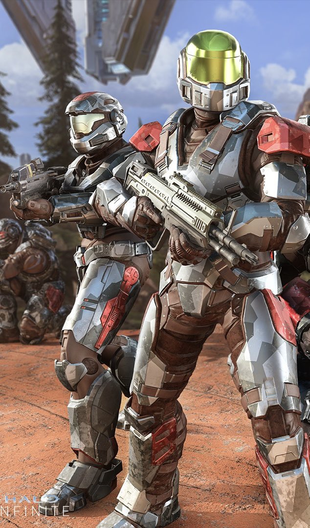 Mr_Rebs_'s tweet photo. How do y’all feel about the Bandit Rifle and Assault being the starting loadout for BTB marches in Halo Infinite Season 3? #HaloInfinite https://t.co/ro064BuQQl