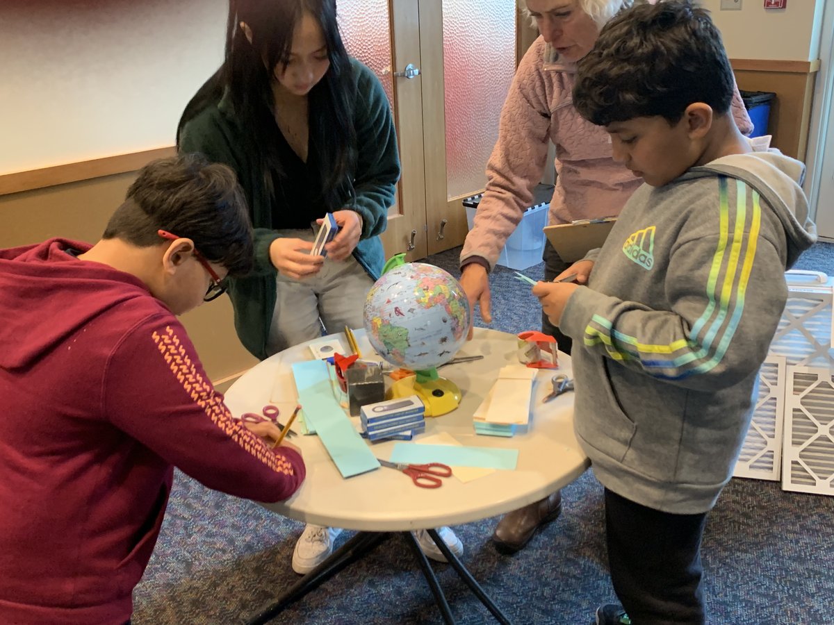 LivLibrary's tweet photo. About 150 people attended #CivicCenterLibrary #FamilyScienceDay March 4. Great to see families learning together & doing hands-on activities! Thanks to @QuestSciCenter, @CityofLivermore #WaterResources Div., @tvaqca & @TriValleyConser for this wonderful program. Happy #LRT2023 https://t.co/BfDiZSs5wh
