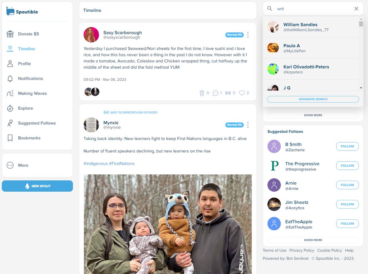 I've been looking for a Twitter replacement for a while. Mastodon is too complicated for me, so I've gone to Spoutible. It's great. It's Twitter without all the bad stuff. Come on over. I'm  <a href="/gabemcgrath/">Gabe McGrath</a>  there too.

spoutible.com