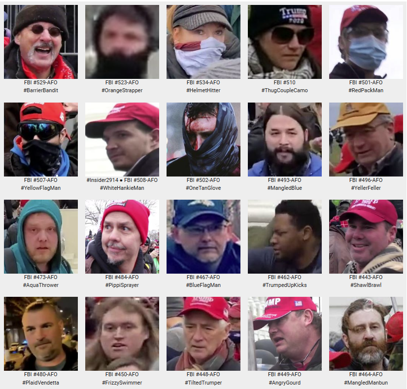 SeditionHunters's tweet photo. Wanted for crimes committed at the Capitol on Jan 6, 2021. Please share across all platforms. #DoYouKnow these individuals?? Please contact the FBI #Jan6 #CapitolAssault #Justic4J6 https://t.co/31k4N1r5Oa More info https://t.co/THAe9NHjHZ #Resolutions #2023Goals https://t.co/CSzuHAs7yT