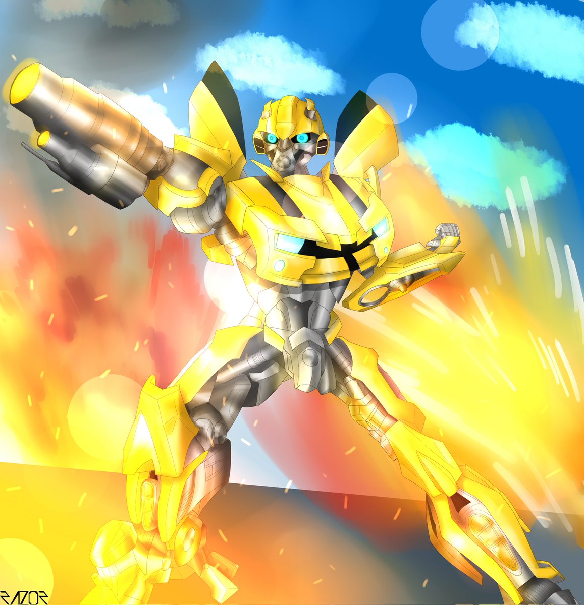 Bumblebeelovesyou バンブルビー Bumblebeelovesyou バンブルビー kurry art