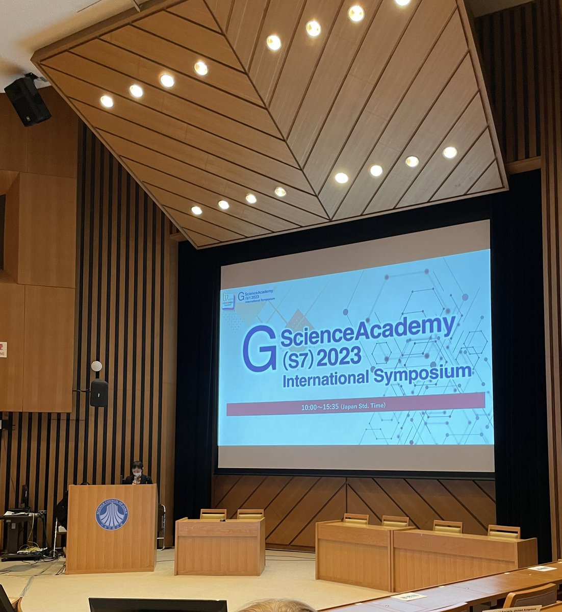 fil_rossi's tweet photo. Honored to be at G-Science Academy meeting in Tokyo. Thanks Science Council of Japan @GlobalYAcademy https://t.co/J4f3h4sgC3