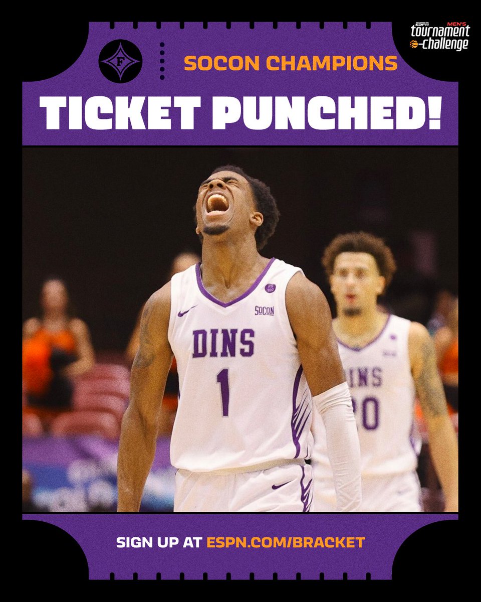 43 years later, @FurmanHoops punches its ticket in dramatic fashion‼️