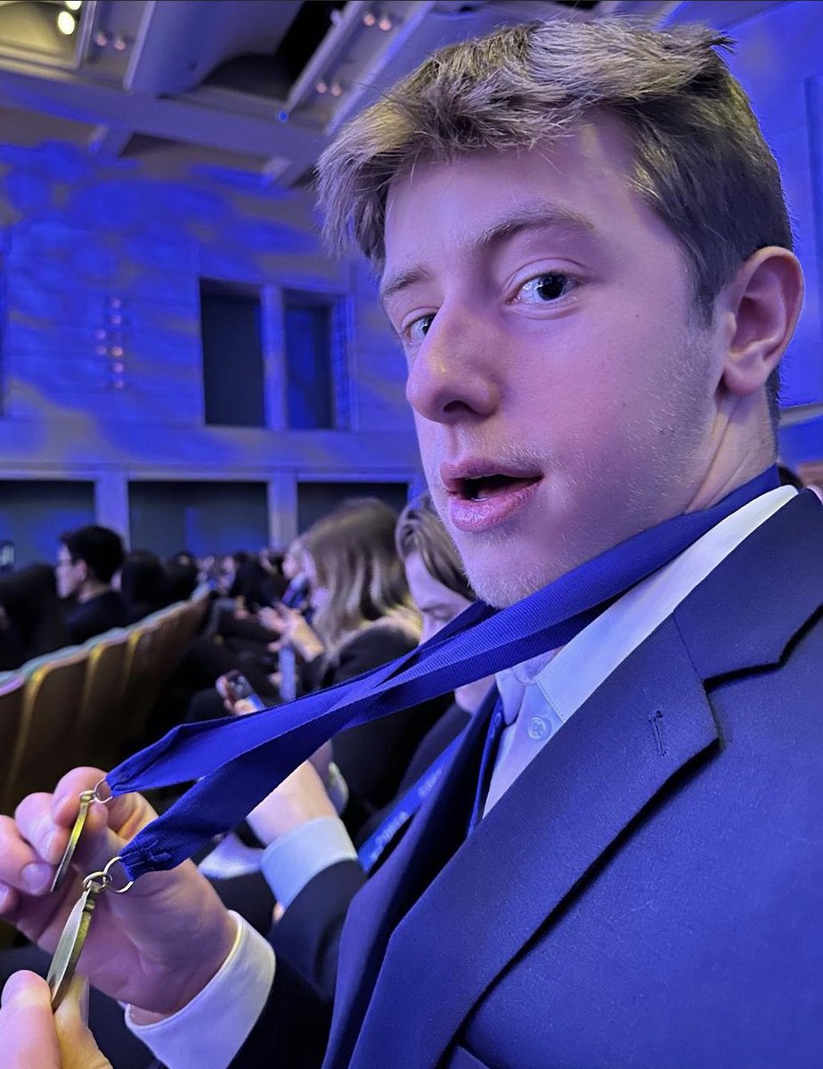 SWCHSdeca's tweet image. Congrats to our principle event state finalists Gordie Molin &amp;amp; Libby Heimer🏅