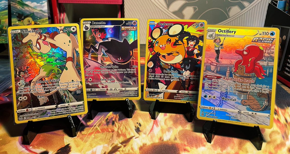 ⭐️ TRAINER GALLERY GIVEAWAY 🌙       First one was great, so let’s do another! To enter, just:
- LIKE & RETWEET this post!                               Winner will be drawn on Thursday (3/9)          #PokemonTCG #PokemonGiveaway