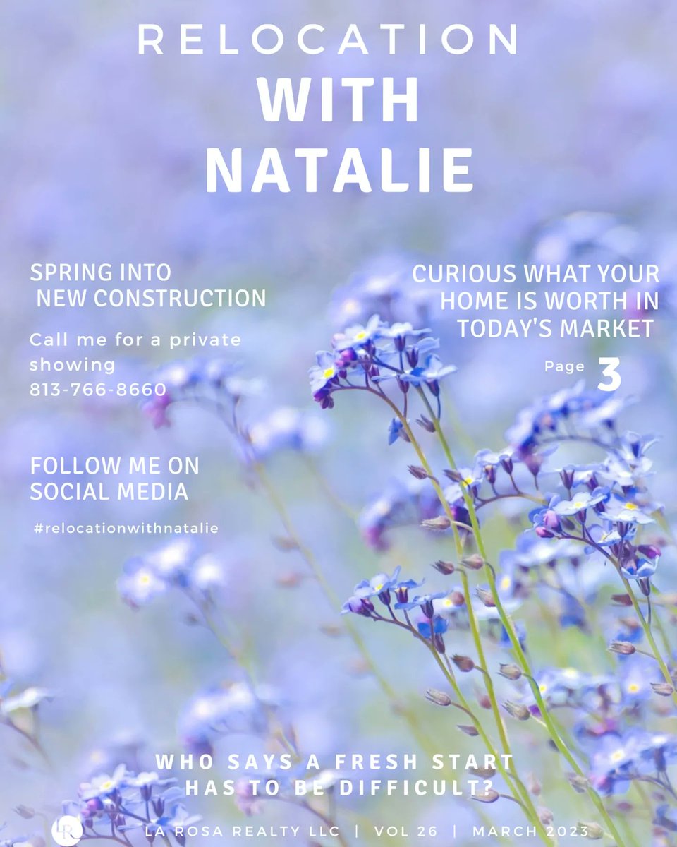 relocationwith's tweet image. Follow me on #instagram and/or #Facebook for the full #magazine spread for #March and every other month. #Relocationwithnatalie