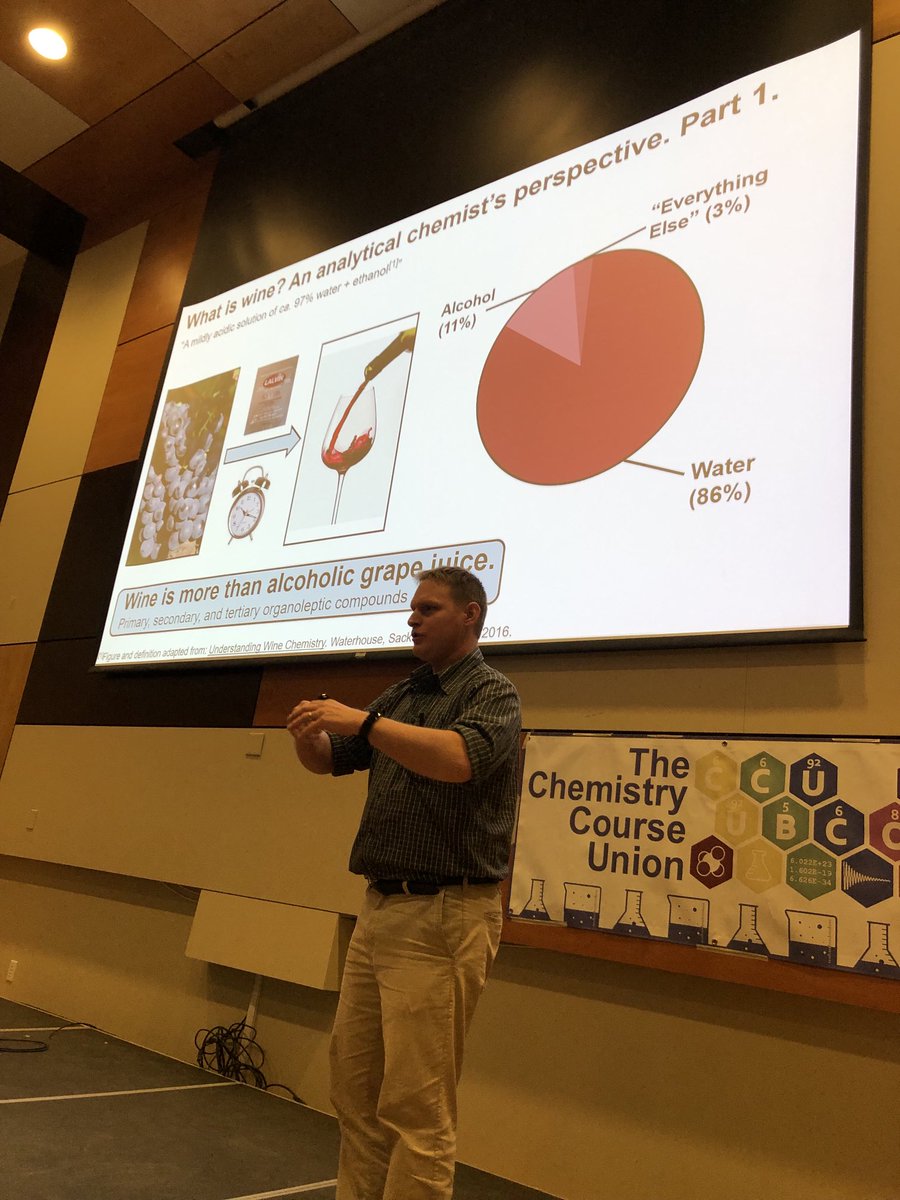 ⁦<a href="/ubcokanagan/">UBC Okanagan</a>⁩ with ⁦<a href="/WesleyZandberg1/">Joe Gain support</a>⁩ discussing #chemistry of #wine