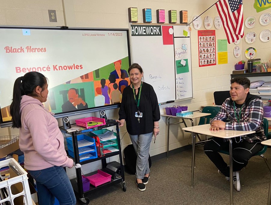 PosgarESOL's tweet photo. Wrapping our #BlackHistoryMonth presentations...great project! We learned so much about overcoming adversity, great achievements, and contributions to this great nation. https://t.co/KUfFwjJTFT