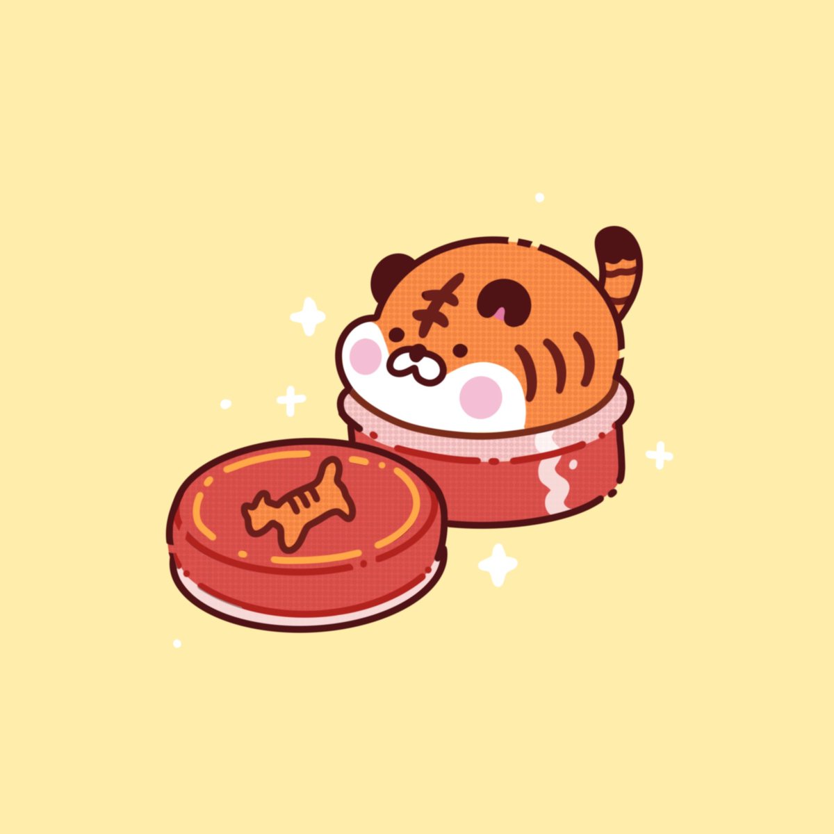 「tiger balm 」|Anelien ✨ sticker con day 2✨のイラスト