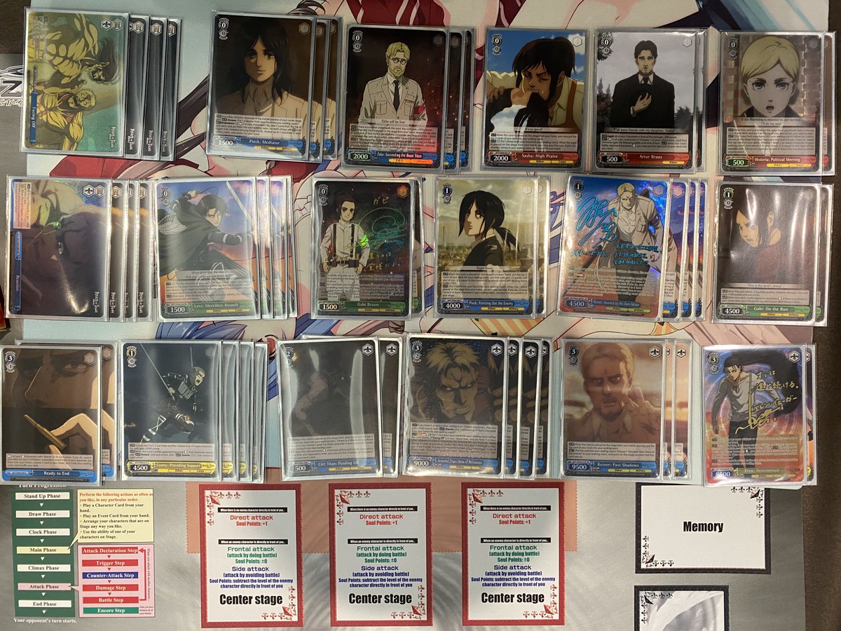 teamsugu's tweet photo. Team  6-3
My Record 5-4
R1: Sora HOL W/Team W
R2: 8 G RWBY W/ Team W
R3: SS/G HOL L/ Team L
R4: KS  Team L
R5: 8 Sb MTI L/ Team W
R6: SS/G HOL W/ Team W
Top 8
R1: 8 SB 5HY W/ Team W
R2: 5HY W/ Team W
R3: P/G KGY L/ Team L
Team had my back ❤️
-Ajit

#ws2tcg #ヴ���イスシュヴァルツ https://t.co/uC99Qf0nMx