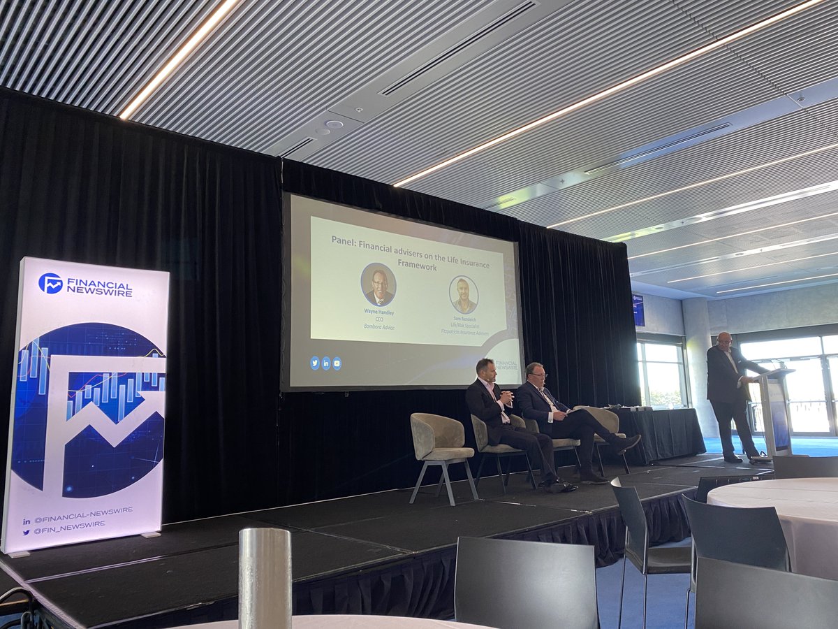 And we're back on with our afternoon sessions at today's Life Insurance Outlook Conference 2023! Hearing exclusive insights on the #adviser perspective on the #LIF from Wayne Handley from Bombora Advice and Sam Bendeich from Fitzpatricks Private Wealth.
#lifeinsurance #conference