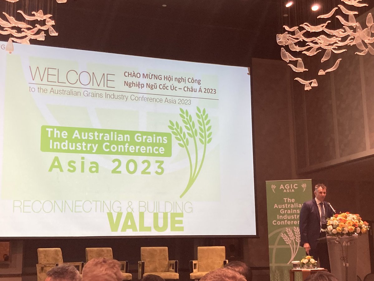 Zach Whale (@zachwhale) on Twitter photo Thrilled to be on the ground at AGIC in Ho Chi Minh City to discuss all things Australian grains coinciding with our 50th anniversary of AU-Vietnam diplomatic relations <a href="/AEGIC/">Australian Export Grains Innovation Centre</a> <a href="/GrainTradeAus/">Grain Trade Aust</a> <a href="/GrainGrowersLtd/">GrainGrowers</a> <a href="/grainvic/">Julia Hausler</a> <a href="/RichardKonzag/">Richard Konzag</a> <a href="/dkeam74/">Daniel Keam</a> <a href="/GrainsAustralia/">Grains Australia</a> <a href="/annabel_mactier/">Annabel Mactier</a> Thrilled to be on the ground at AGIC in Ho Chi Minh City to discuss all things Australian grains coinciding with our 50th anniversary of AU-Vietnam diplomatic relations <a href="/AEGIC/">Australian Export Grains Innovation Centre</a> <a href="/GrainTradeAus/">Grain Trade Aust</a> <a href="/GrainGrowersLtd/">GrainGrowers</a> <a href="/grainvic/">Julia Hausler</a> <a href="/RichardKonzag/">Richard Konzag</a> <a href="/dkeam74/">Daniel Keam</a> <a href="/GrainsAustralia/">Grains Australia</a> <a href="/annabel_mactier/">Annabel Mactier</a>