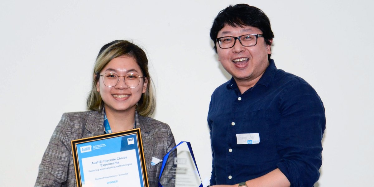 AusHSI's tweet photo. Congratulations to all of our Higher Degree Research students for their wonderful presentations at last week's #discretechoiceexperiments showcase, and to Linh Vo, Madhurangi Perera and Shayma Mohammed Selim for winning awards! https://t.co/ciMIueLnGt https://t.co/4f9Fx4MlOD