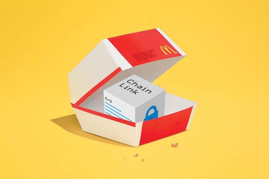 HashedFate's tweet image. 1/ I think CLL missed a huge opportunity with the announcement of functions.
An opportunity to announce how #ChainlinkFunctions and #CCIP can keep @SergeyNazarov's Big Mac obsession under control!