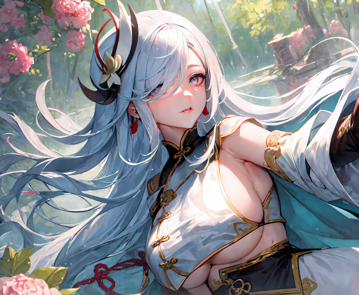 9ty9t's tweet photo. 申鶴 春 ver #女の子 #原神 #Genshinimpact #AIイラスト #申鶴 #申鹤 https://t.co/vcJDNmnP23 https://t.co/fLksaZx2ea