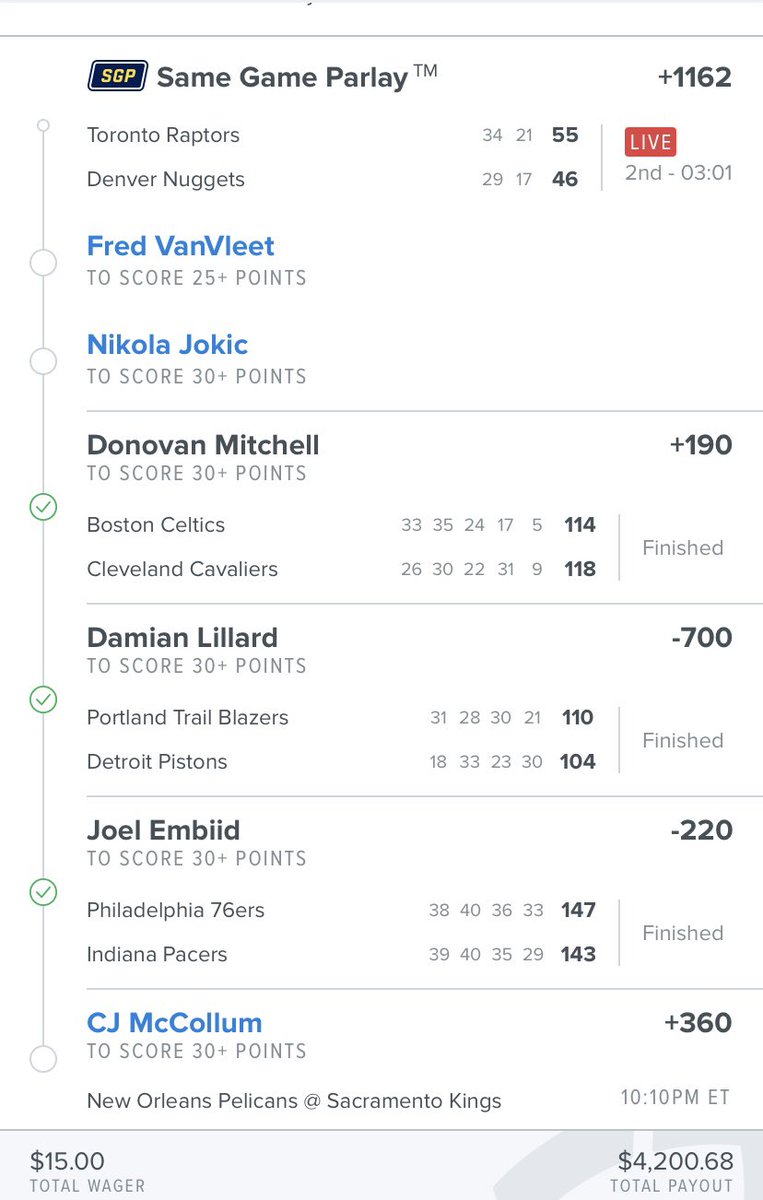 joninalynn's tweet photo. Wish me luck #sportsbettingpicks #sportsbettingtwitter #basketballpicks https://t.co/P8oFJpG9Dh