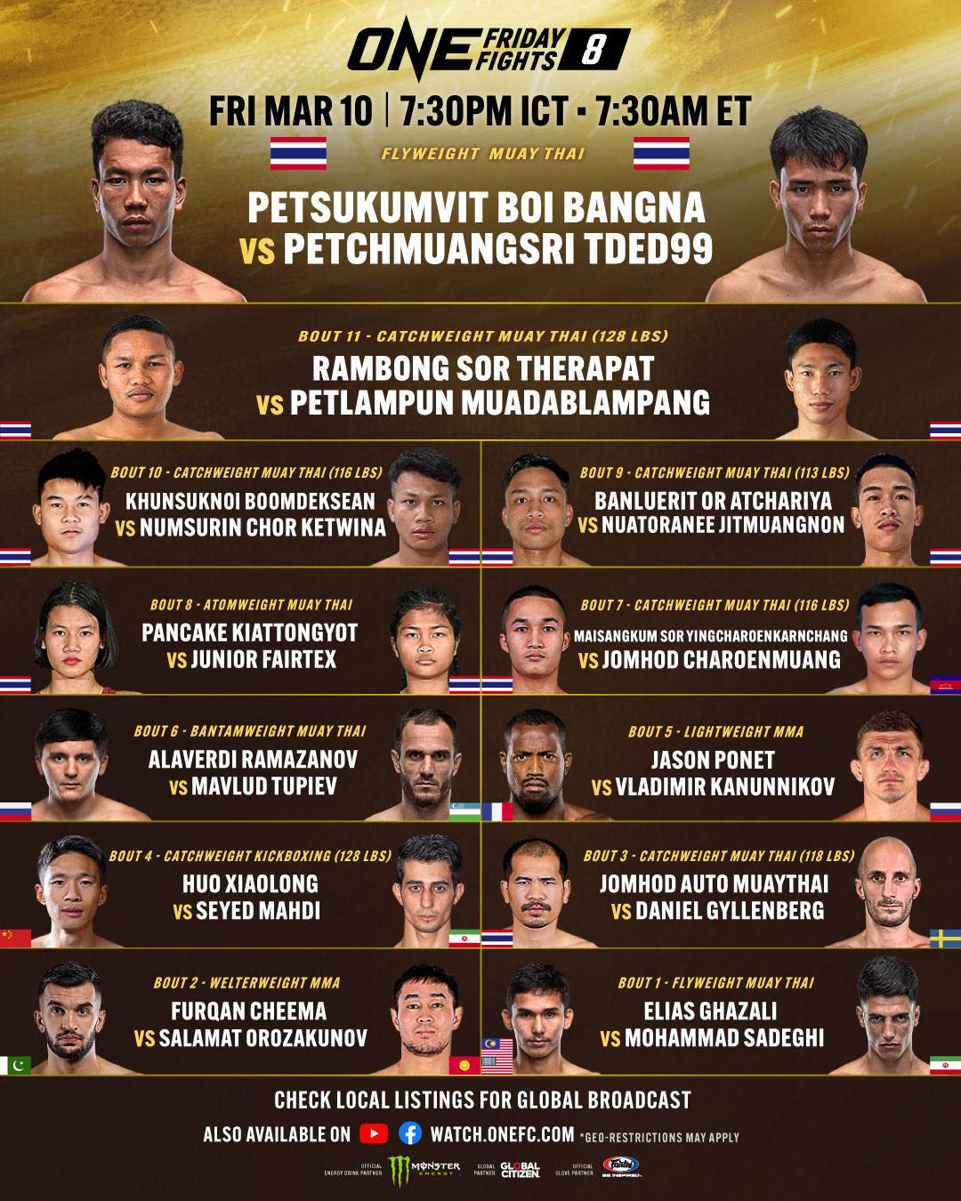 ONE Championship on Twitter: "On this week's edition of ONE Friday