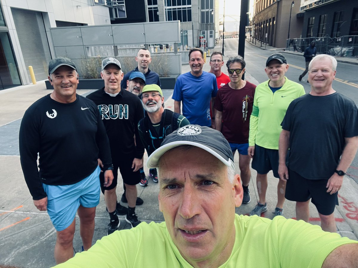 Coopfamilyfund's tweet photo. It was a 6 am 3 mile power run this morning at PowerXchange in Nashville. A record 11 “power runners” from 9 different states. @NRECANews https://t.co/hW9Lg7AUPm