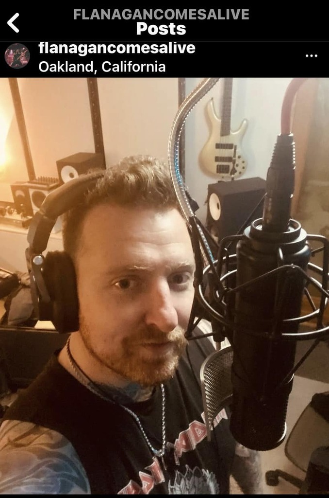 MckayGarner's tweet photo. The great Ben Flanagan, singer and bass player of Black Map, was in today knocking out some final vocal ad libs for a straight up hit song, y’all! You should definitely follow this guy on Instagram and beyond. He’s crazy talented. His solo record is roll… https://t.co/dTsqYhJZl2 https://t.co/hXLLiFYc4j