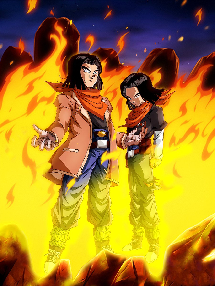 Xeno_Ashe_'s tweet photo. I btw this is the best SSR art in Dokkan https://t.co/95TZ4cLT90