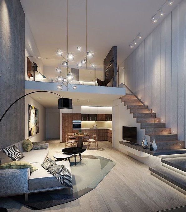 hutdesigns's tweet photo. This loft apartment! 😍 https://t.co/C31FbKTWkT