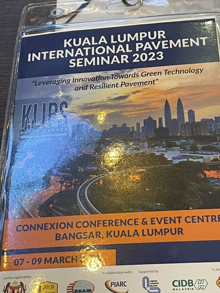 NorlanPremix's tweet image. Norlan United Premix hadir ke Kuala Lumpur International Pavement Seminar 2023 (KLIPS). #klips #pavement #asphalt #asphaltconcrete #premix #jalanraya