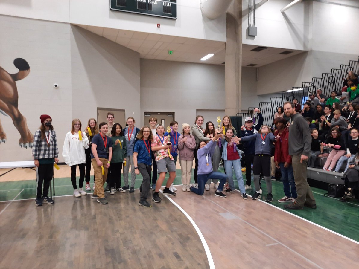 LesherScience's tweet image. Lesher’s 3 Science Olympiad teams placed 4th, 6th, and 14th at the regional competition last Saturday. 30 of our students qualified to compete at the state competition on April 1st at UCCS! Way to go students and Coaches Peitz &amp;amp; Mayer! @Lesher_MS #sciencerules #ScienceOlympiad