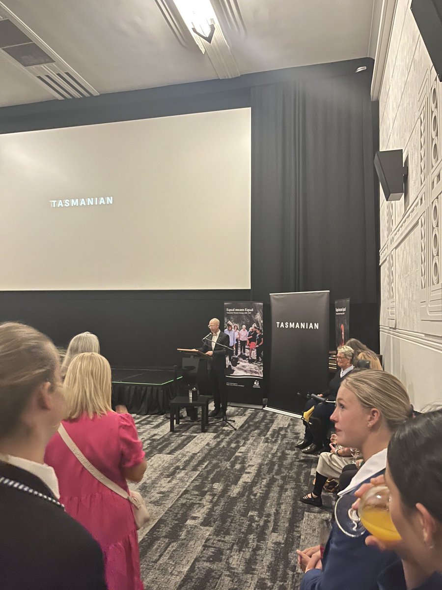 Great to hear ⁦<a href="/JoPalmer/">Jo Palmer</a>⁩ introduce Tasmanian Women’s business stories as part of the international women’s day tomorrow😊⁦<a href="/BrandTasmania/">Tasmanian</a>⁩ ⁦<a href="/sparkscccc/">Chris Sparks</a>⁩