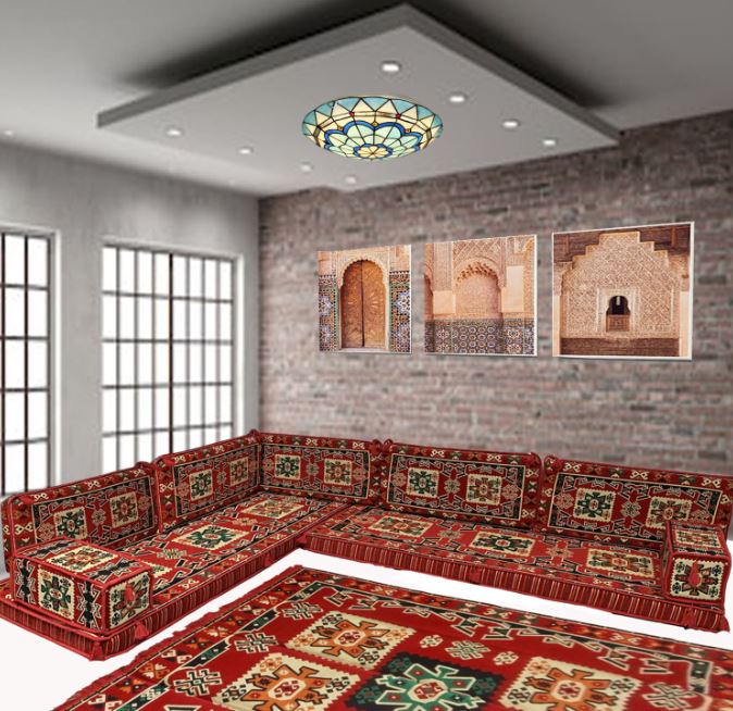 The #Arabicmajlis is a traditional Islamic room used for communal activities.  Now:  upholsteryabudhabi.com/arabic-majlis/  Mail us:  info@upholsteryabudhabi.com Call us: +971 50 678 7340