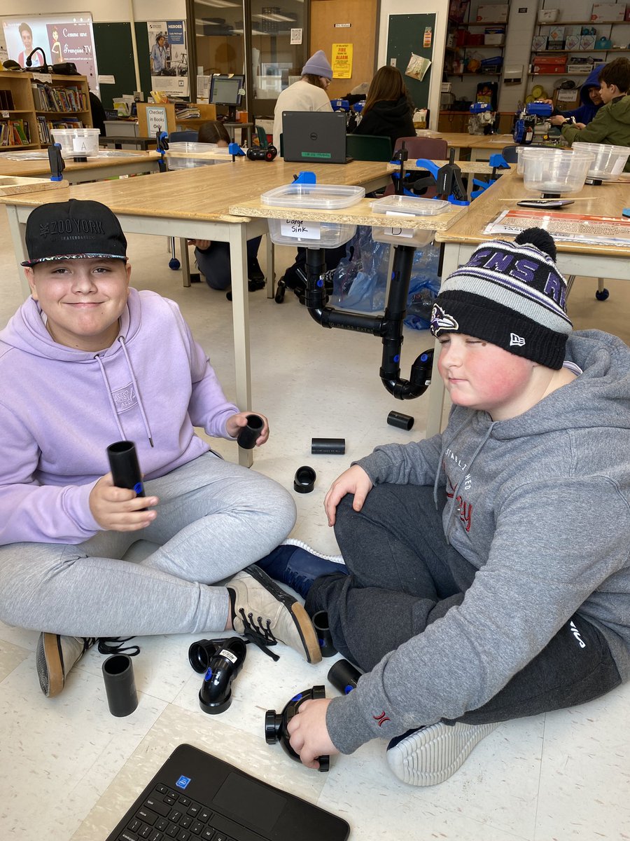 Awesome experiential learning today for grade 8s at Orchard Park with the Skilled Trades Kits. <a href="/SCDSB_Schools/">Simcoe County District School Board</a> <a href="/SCDSBProgram/">SCDSB Student Achievement</a> <a href="/HendosClass/">Mr. Henderson's 8’s</a> @OrchardParkPS