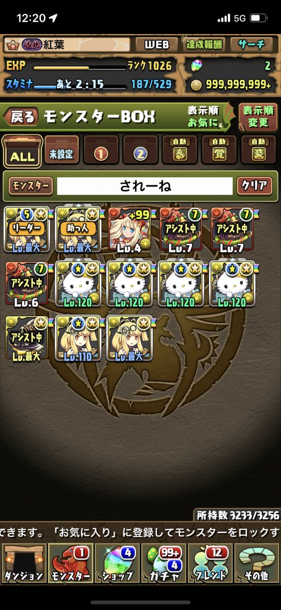 kureha7518's tweet photo. カミラもサレーネもゲルググもいるのにこんな編成でやってたの多分俺だけだな🗿
 #パズドラ  #極練 https://t.co/OIvzetoWHe