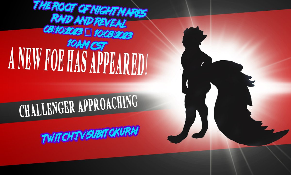 SubitoKurai's tweet image. Gawd this pic is hideous BUT I AM LIVE

BUT ITS RAID PREP TIME AND BIG NEW VTUBE REVEAL LETS GOOOOOO

(THE REVEAL IS THIS FRIDAY MARCH 10th)

twitch.tv/subitokurai

#Destiny2 #RaidRace #RootofNightmares #Vtuber