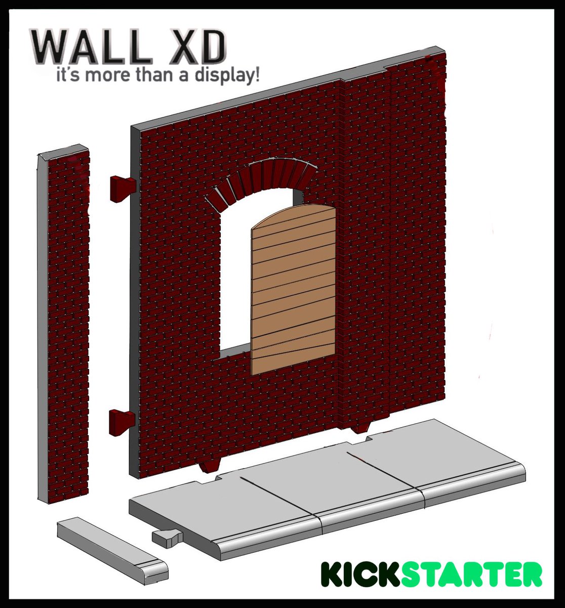 HighSchoolCreat's tweet image. Presenting WallXD launching on #kickstarter 03/14/2023
#diorama
#ActionFigure