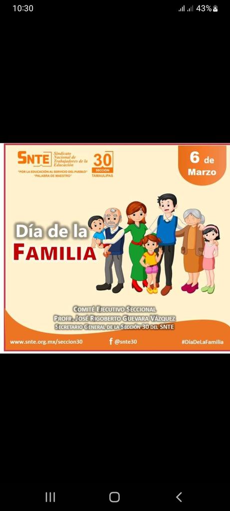 oreste83gmailc1's tweet photo. El 6 de marzo es el “Día de la Familia” #LatirAvileño #Chambas #MejorEsPosible #DiaDeLaFamilia2023 https://t.co/BsVQbcVo0V